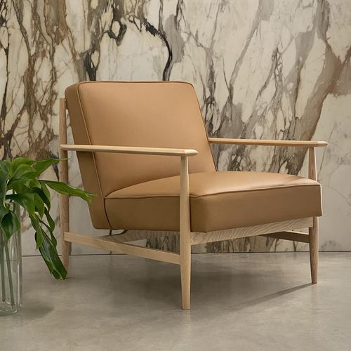 Moderner Sessel - Gaia - mg12 - Samt / Baumwolle / Leinen