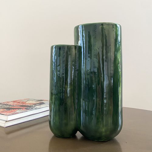 Moderne Vase - MattiaMatteo Foglia - mg12 - Keramik / emaillierte Keramik / Feinsteinzeug