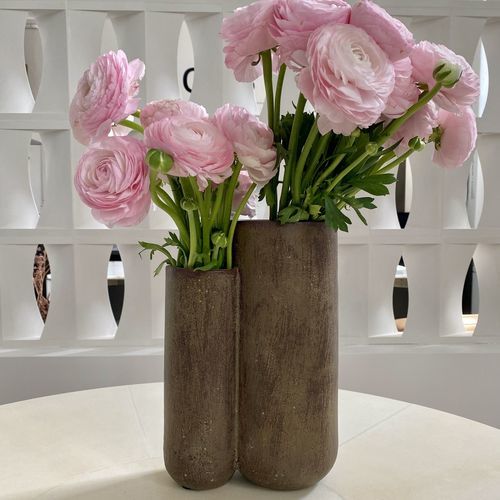 Moderne Vase - MattiaMatteo Terra  - mg12 - Keramik / emaillierte Keramik / Feinsteinzeug