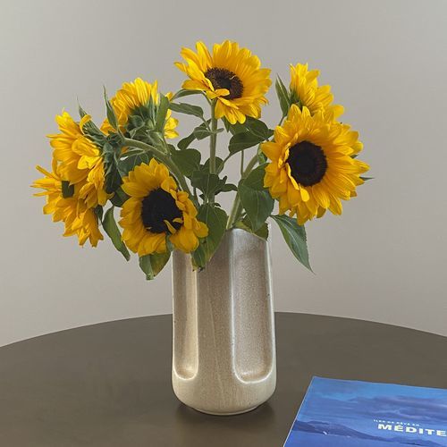 Moderne Vase - Giuseppe Grano  - mg12 - emaillierte Keramik / Feinsteinzeug / Keramik