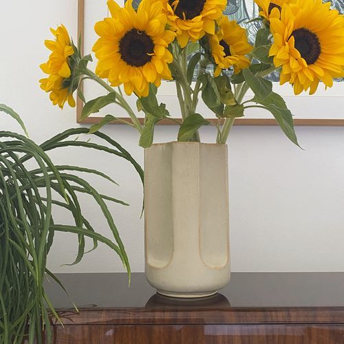 Moderne Vase - Giuseppe Sabbia  - mg12 - emaillierte Keramik / Feinsteinzeug / Keramik