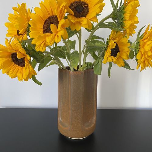 Moderne Vase - Giuseppe Cotto  - mg12 - emaillierte Keramik / Feinsteinzeug / Keramik