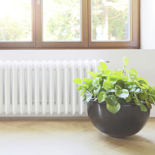Heißwasser-Heizkörper - PEERLESS THREE COLUMN - Classic Comfort - modern / Gusseisen / freistehend