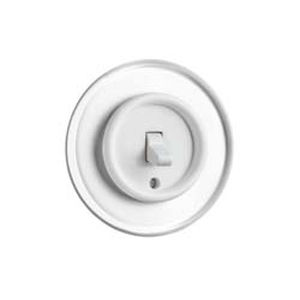 Schalter für Hausautomationssystem - 100649 / 100674 / 100650 / 100675 - Classic Comfort - Kipp / Einbau / Duroplast