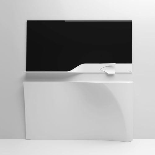 Wand-Waschbecken - BEING WASH SET - ZeVa - Keramik / originelles Design
