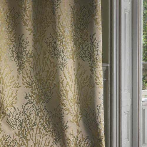 Vorhangstoff - OBIONE  - Luciano Marcato - Naturmotiv / Baumwolle / aus Vinylgewebe