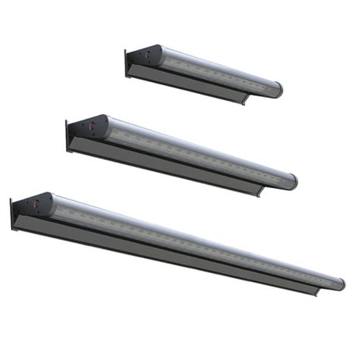 Moderne Wandleuchte - boom - The solar range - für Außenbereich / extrudiertes Aluminium / linear