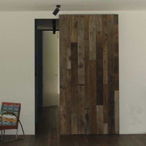Tür für Innenbereich - MAGIC - ZEROMUR Perfect Doors - Aluminium / Schiebe / ohne Verglasung