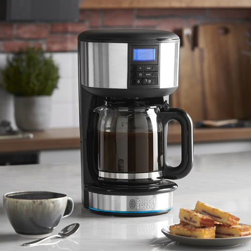 Filterkaffeemaschine - BUCKINGHAM - RUSSELL HOBBS - automatisch / Capuccino / schwarz