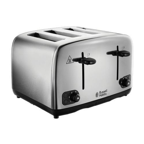 4-Scheiben-Toaster - CLASSICS - RUSSELL HOBBS - Edelstahl