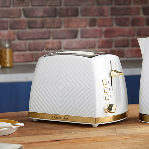 2-Scheiben-Toaster - GROOVE - RUSSELL HOBBS - weiß