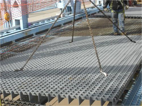 Stahlbrückenfahrbahn - OPEN GRID - Short span steel
