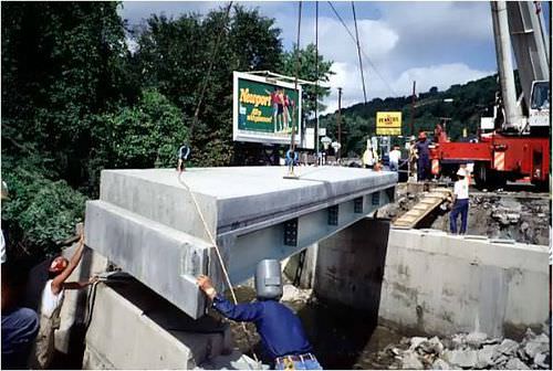 Betonbrücke - INVERSET™ - Short span steel - Stahl / modular