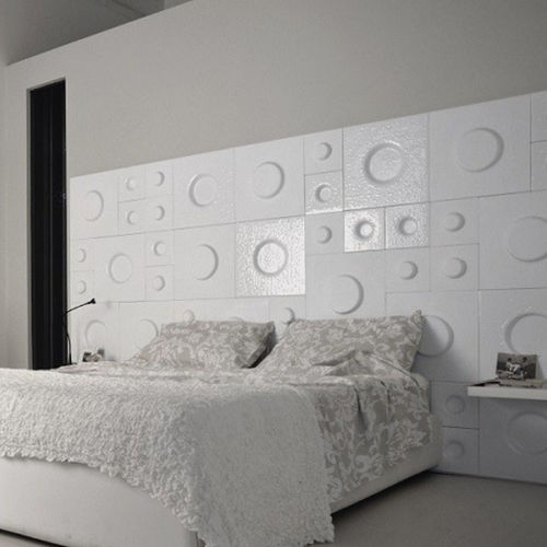 Muranoglasfliesen - WHITE - D.I. Più srl - ANDRETTO DESIGN - poliert / für den Innenraum / Wand
