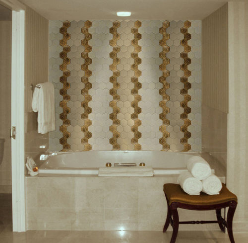 Muranoglas-Mosaikfliese - IVORY - D.I. Più srl - ANDRETTO DESIGN - für den Innenraum / für Außenbereich / Wand