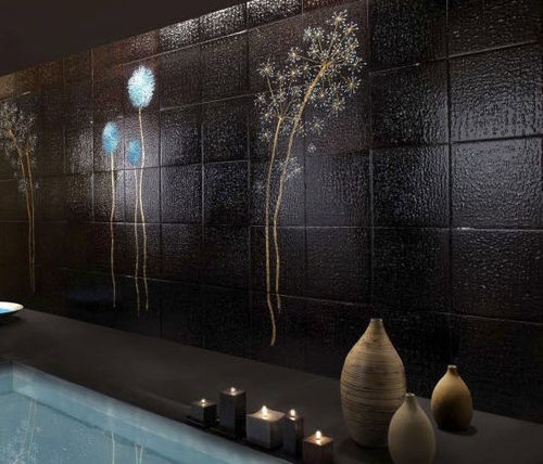Muranoglasfliesen - ART WALLS - D.I. Più srl - ANDRETTO DESIGN - in Naturoptik / für den Innenraum / Wand