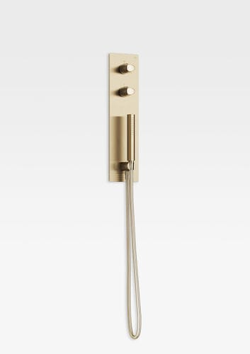 Einhebelmischer für Dusche - A5258823VG - Armani / Roca - Einbau / thermostatisch / Metall