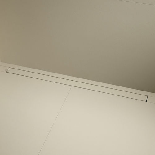 Duschablaufrinne / gebürsteter Edelstahl - A276128000 - Armani / Roca
