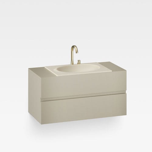 Wandhängender Waschtisch-Unterschrank - A856537820 - Armani / Roca - MDF / modern / ohne Tür