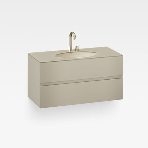 Wandhängender Waschtisch-Unterschrank - A856717821 - Armani / Roca - MDF / modern / ohne Tür