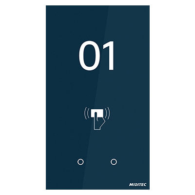 Autonomer Kartenleser / Proximity - HR3000 - MIDITEC - RFID / für Zugangskontrolle / für Hotels