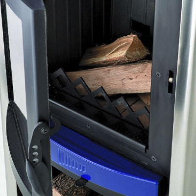 Holz-Kaminofen - ANNA  - KARMEK ONE SRL - modern / Metall