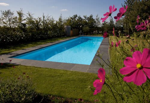Schwimmbahn-Schwimmbecken - SUSSEX - GUNCAST SWIMMING POOLS - für Außenbereich / erdverlegt / Schiefer