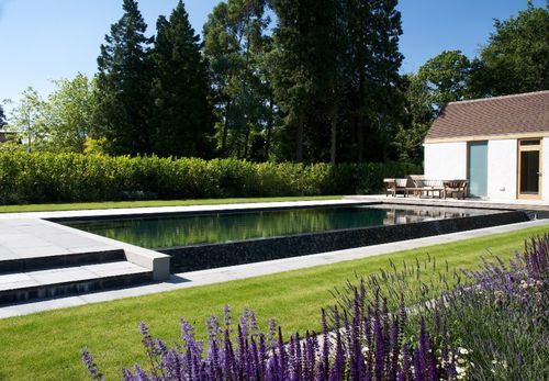 Schwimmbahn-Schwimmbecken - SURREY - GUNCAST SWIMMING POOLS - für Außenbereich / erdverlegt / Holz