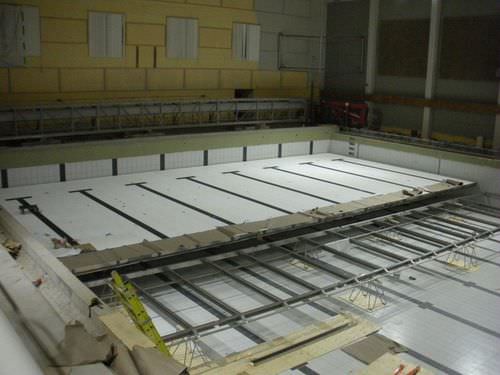 Verstellbarer Boden für öffentliches Schwimmbad - MOVING FLOOR MODEL : 3 - GUNCAST SWIMMING POOLS
