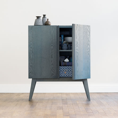 Sideboard mit hohen Beinen - BOSS - Fogia - modern / Eiche / Esche