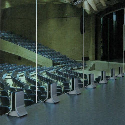 Edelstahl-Glasklemme - E2000350 CHAMELEON - IAM Design - für Geländer / für Paneele