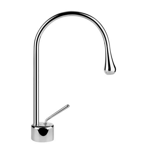 Einhebelmischer für Waschtisch - GOCCIA : 33601 - GESSI SPA - Aufsatz / Metall / für Badezimmer