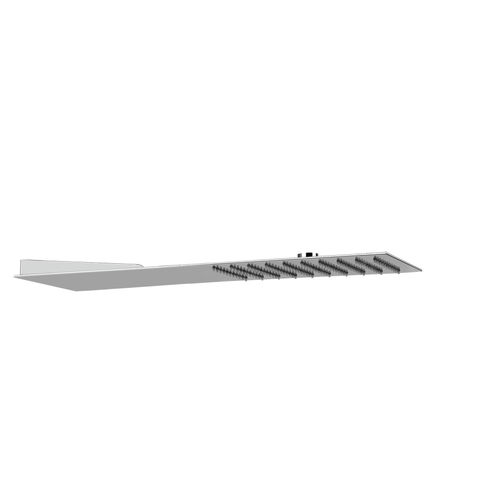 Wandmontierter Duschkopf - 33061 - GESSI SPA - rechteckig / Regenstrahl