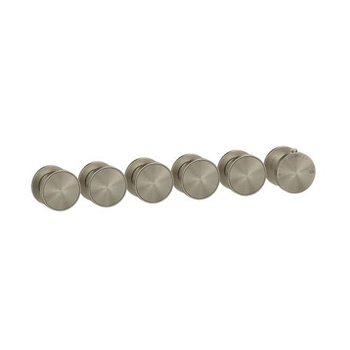 Einhebelmischer für Dusche - 66340 - GESSI SPA - wandmontiert / thermostatisch / Messing