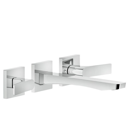 Zweigriffmischer für Waschtisch - 59090 - GESSI SPA - wandmontiert / Metall / für Badezimmer