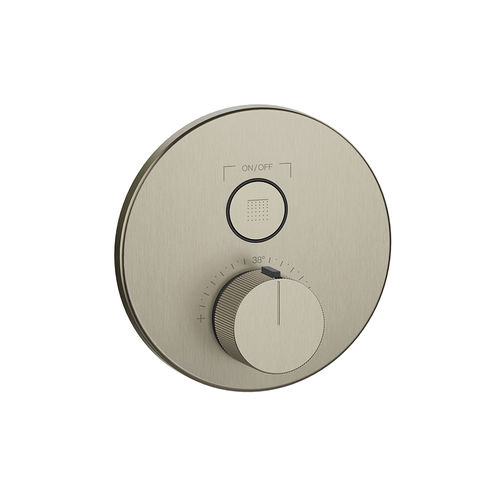 Einhebelmischer für Dusche - 38711 - GESSI SPA - wandmontiert / thermostatisch / aus verchromtem Metall