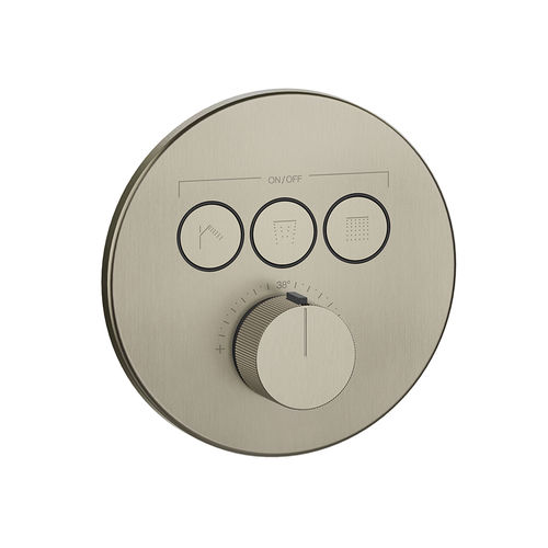 Einhebelmischer für Dusche - 38716 - GESSI SPA - wandmontiert / thermostatisch / aus verchromtem Metall