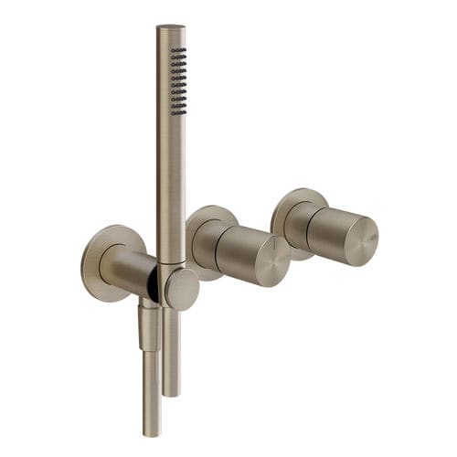 Wandmontiertes Duschsystem - 70038 series - GESSI SPA - modern / mit Handbrause