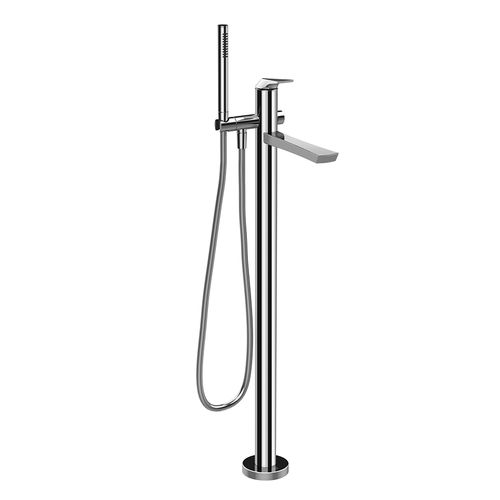 Einhebelmischer für Badewanne - 72028 - GESSI SPA - bodenstehend / Messing / für Badezimmer