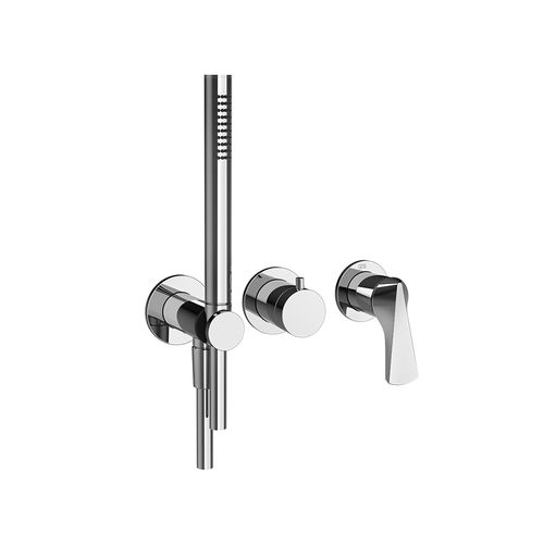 Einhebelmischer für Dusche - 72036 - GESSI SPA - wandmontiert / Messing / für Badezimmer