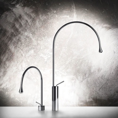 Einhebelmischer für Waschtisch - GOCCIA : 33610 - GESSI SPA - Aufsatz / Metall / für Badezimmer