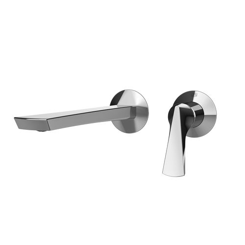 Einhebelmischer für Waschtisch - 72088 - GESSI SPA - wandmontiert / Metall / für den Innenraum