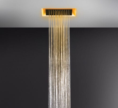 Einbauduschkopf - 57301 - GESSI SPA - hängend / quadratisch / zur beruflichen Nutzung