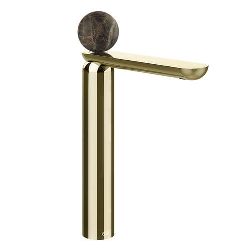 Einhebelmischer für Waschtisch - AREA PRO - GESSI SPA - Aufsatz / Metall / für den Innenraum
