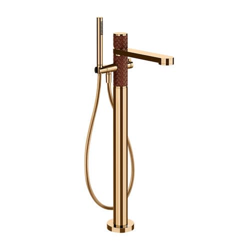 Einhebelmischer für Waschtisch - AREA PRO - GESSI SPA - Aufsatz / verchromter Messing / für Badezimmer
