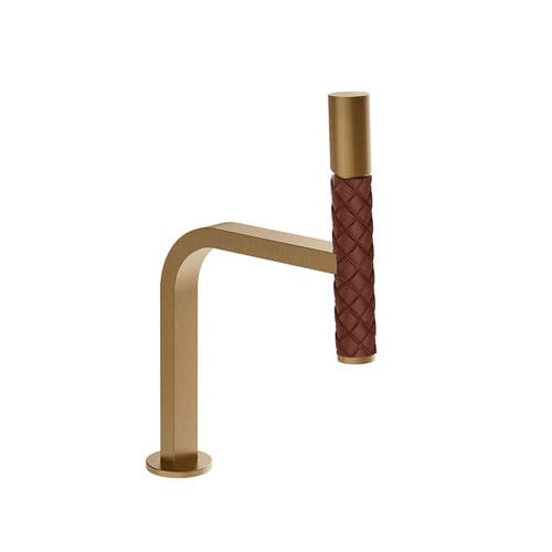 Einhebelmischer für Waschtisch - AREA PRO - GESSI SPA - Aufsatz / mechanisch / Metall