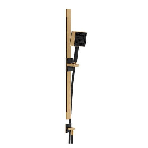 Wandmontierter Duschkopf - AREA PRO - GESSI SPA - quadratisch / Regenstrahl / für Büro