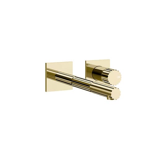 Einhebelmischer für Waschtisch - AREA PRO - GESSI SPA - wandmontiert / Metall / für Badezimmer