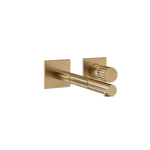 Einhebelmischer für Waschtisch - AREA PRO - GESSI SPA - wandmontiert / Metall / für Badezimmer