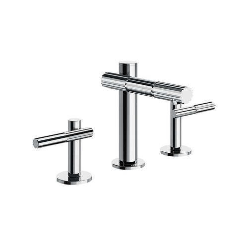 Einhebelmischer für Waschtisch - AREA PRO - GESSI SPA - Aufsatz / Metall / für den Innenraum